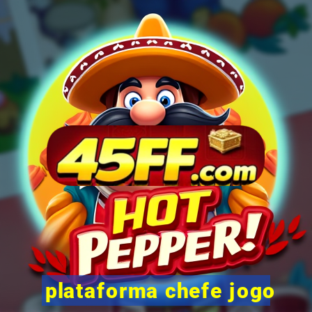 plataforma chefe jogo